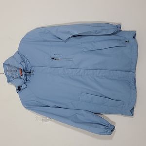 Lafuma Women's Full Zip Hooded Jacket Blue Size M